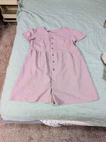 Button-down dress
