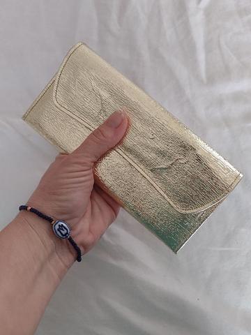 Gold Clutch Wallet