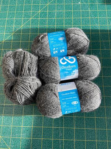 Alpaca Sport Wt Yarn Fog Heather