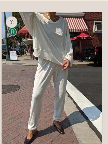 Na Nin Freddie silk jersey joggers
