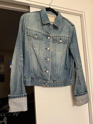 Folded Sleeve Denim Jacket, Archival