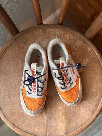 Color block sneakers