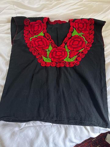 Embroidered top