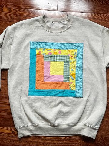 Quilt Block Sweatshirt