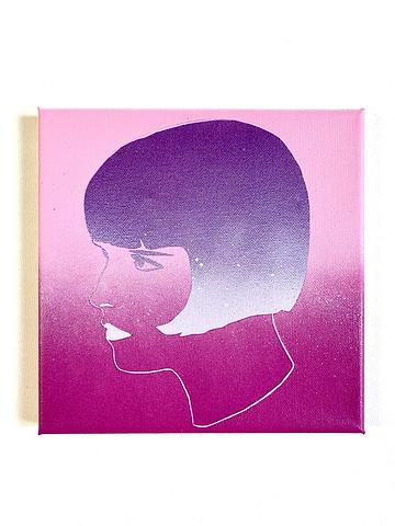 Jack of clubs deco dolls painting