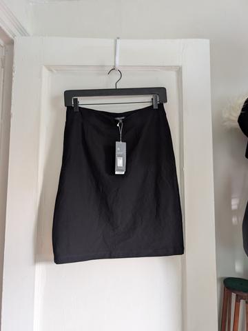 Crepe Pencil Skirt