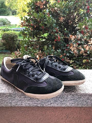 Veja canvas/suede sneakers
