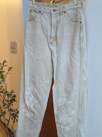 Bleached jeans project