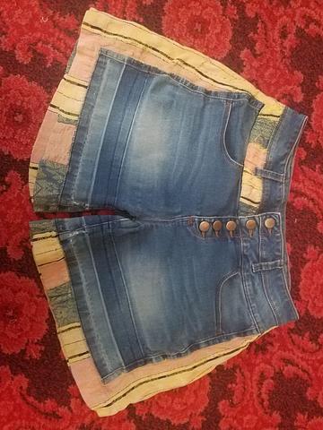 Bell Bottom Jean Shorts