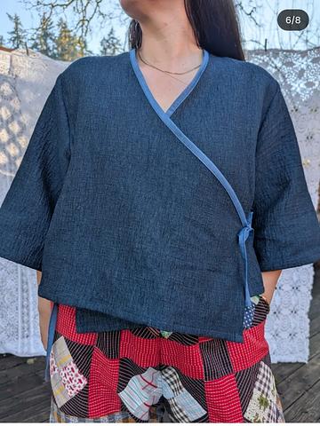 Snow Wrap Top