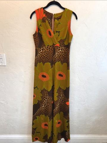 Bark Cloth Junpsuit