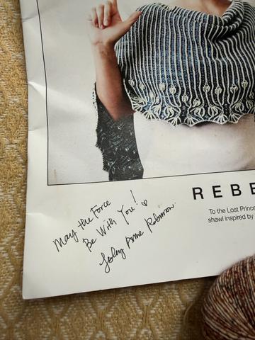 House of à la Mode & Knit Graffiti Designs Rebel Two Shawl Kit