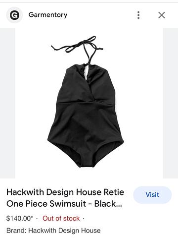 HDH Retie swimsuit