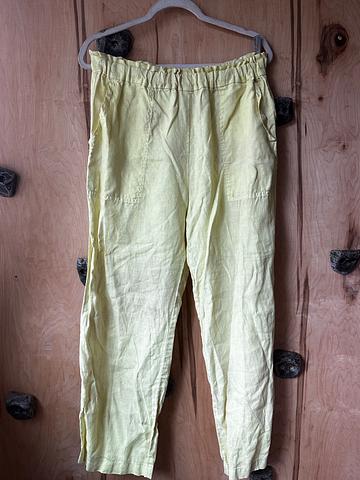 Lemongrass Linen Leisure Pant