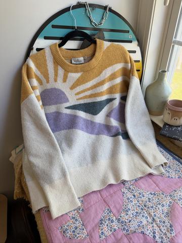 Sunsets Oversized Knitted Jumper