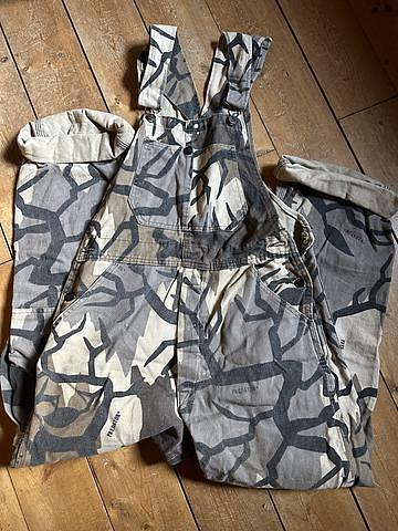 Camo overalls