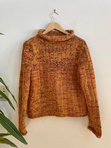 Hand knit sweater