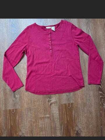 Magenta Long Sleeve Shirt