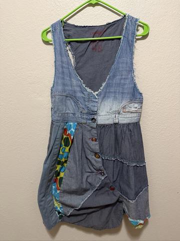 Reworked Jeans Dress