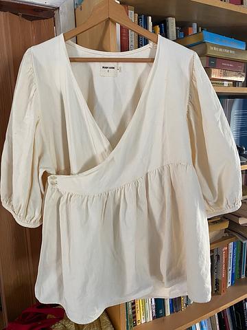 Wrap day blouse