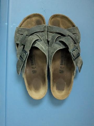 strappy slides sandals