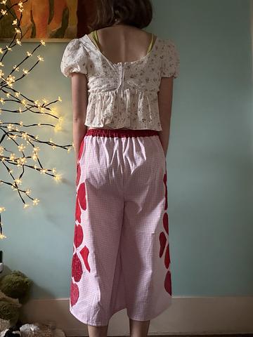 Self-drafted pants