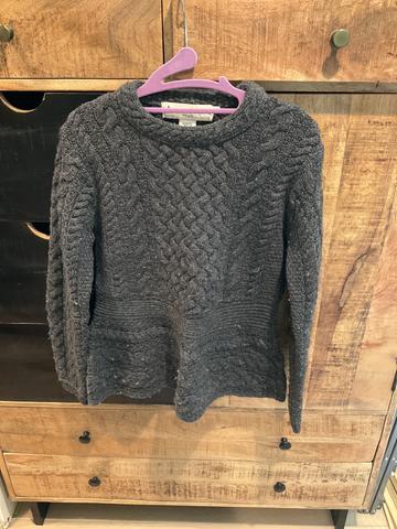 Irish wool sweater