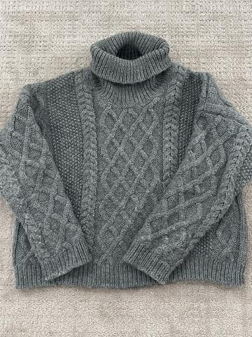 Zady Cabled Turtleneck sweater