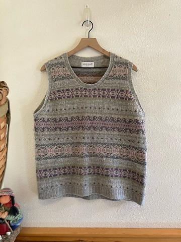 Westray Shetland wool vest