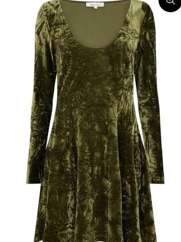 Sweet Jane Olive Crushed Mini