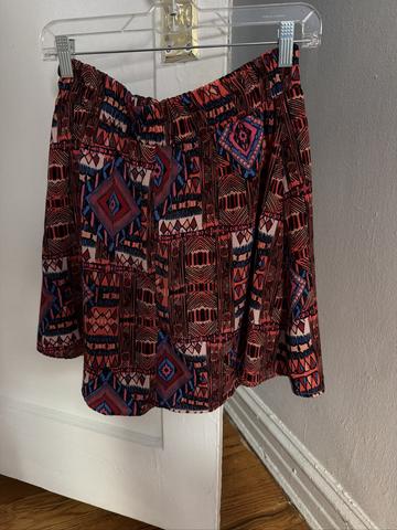 Francesca patterned skirt
