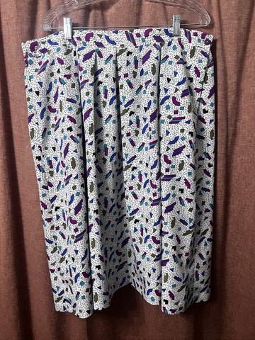 Memphis style skirt