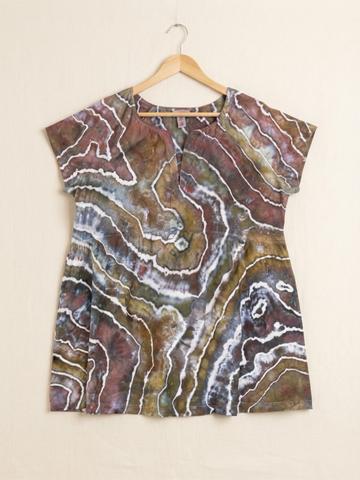 Ice Dyed Cotton Dress