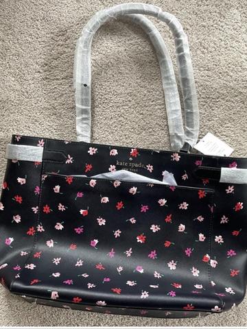 floral tote purse