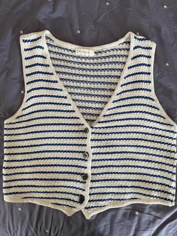 Striped vest