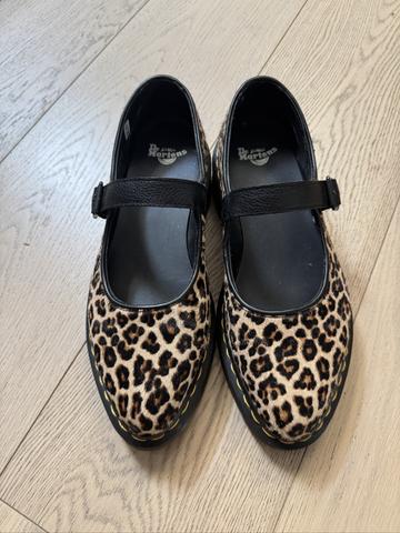 Leopard Mary Janes