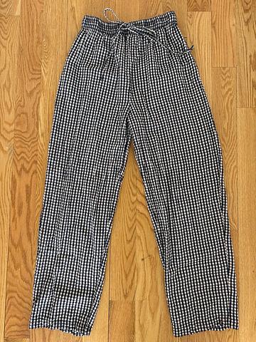 Gingham Pants