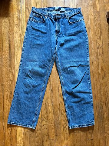 Easy straight leg jeans