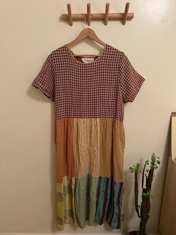 Marie Patchwork Dress