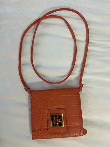 Leather crossbody purse