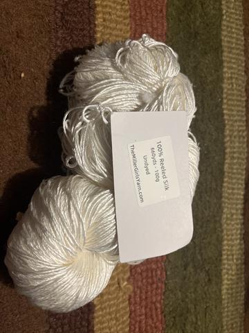 The Miller Girls reeled silk fingering yarn