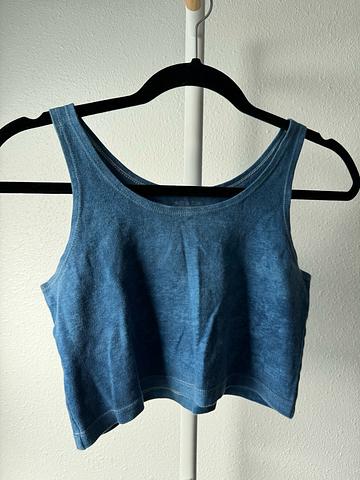 Indigo tank