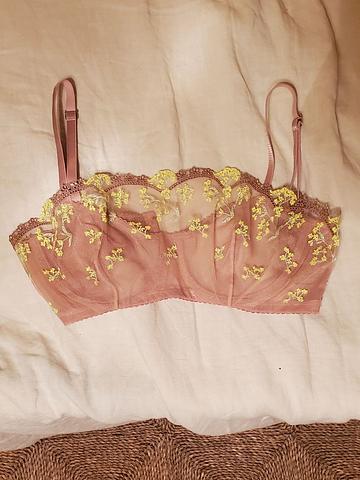 34D embroidered Lonely bra