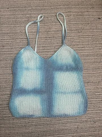 Knit crop top