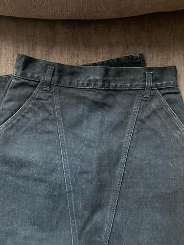 Denim Midi Skirt