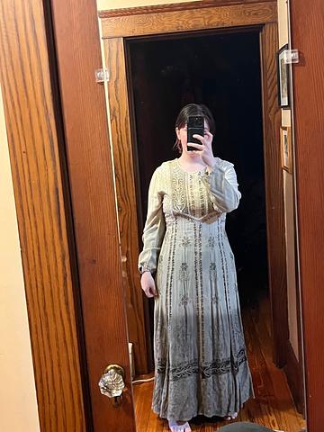 1970s geeta dress