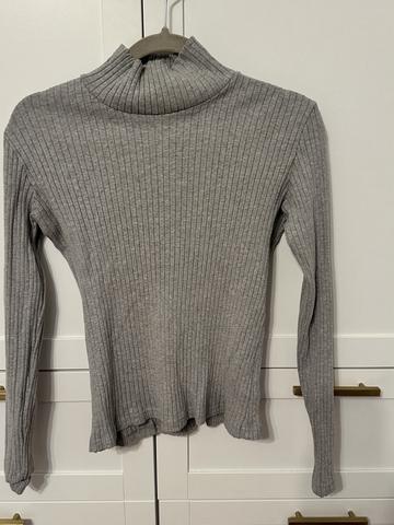 light grey turtleneck