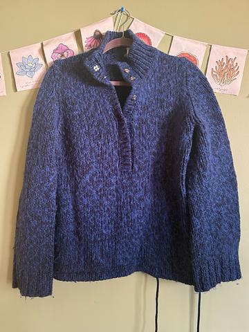 Chunky Bell Sleeve Sweater