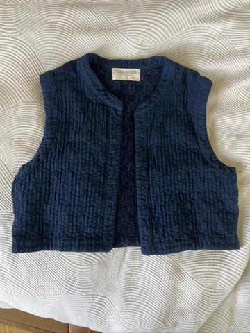 Cropped vest