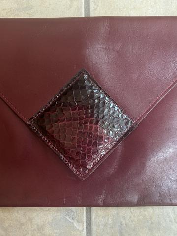 David Mehler for Dame Leather Clutch